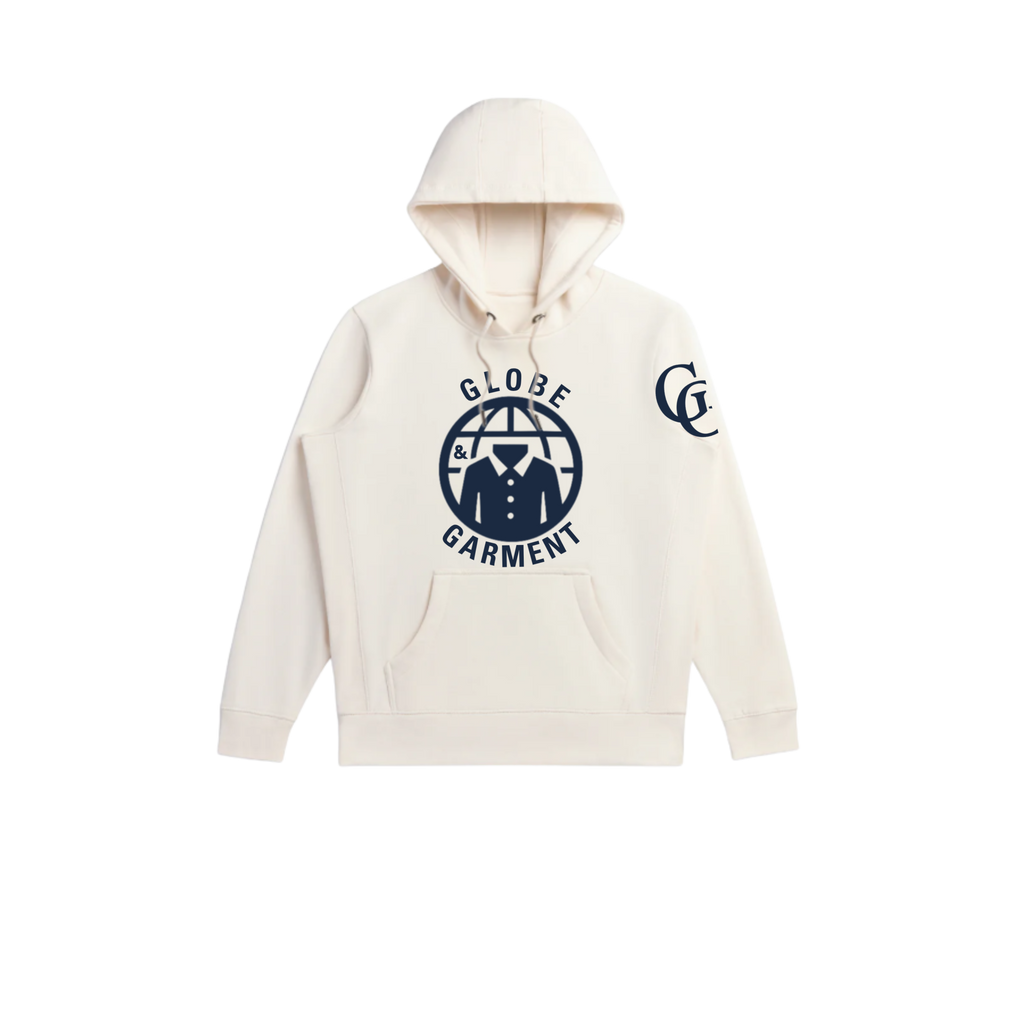 Globe & Garment Premium Hoodie- Natural