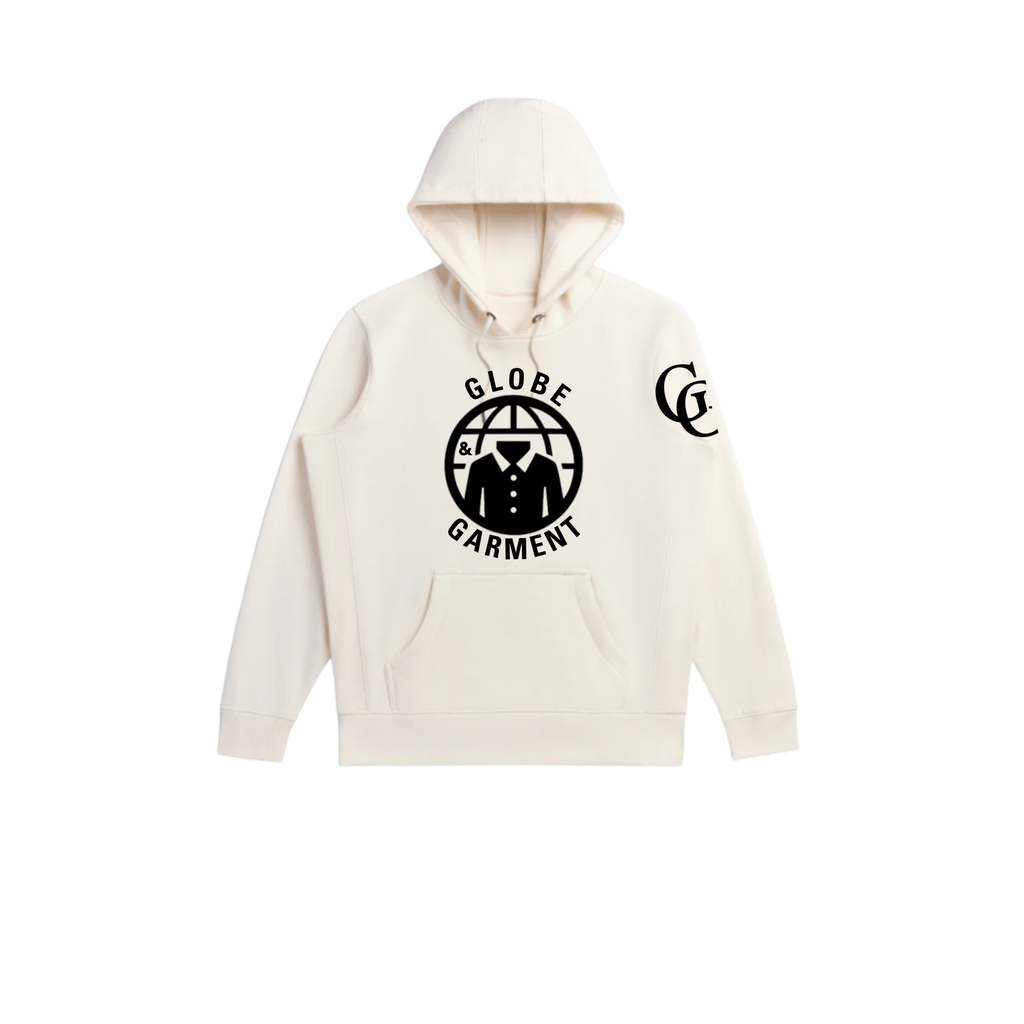Globe & Garment Premium Hoodie- Natural